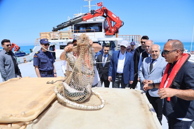 Giresun Valisi Türk Somonu Hasadını Gözlemledi