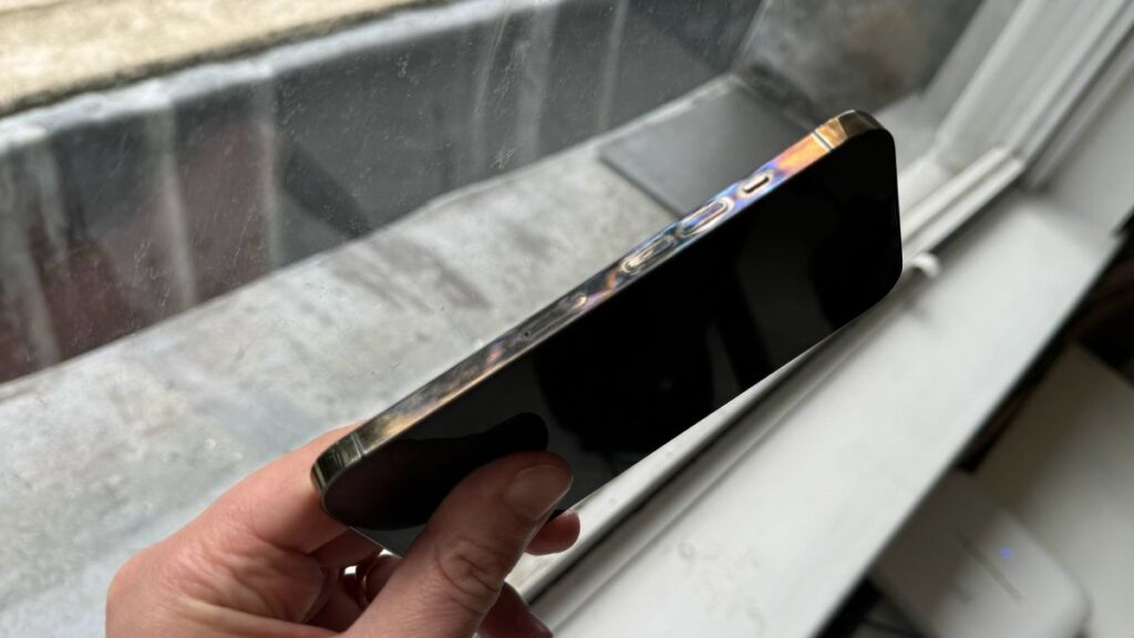 iPhone 13 Pro’da Patina Görünümü: Doğal Slider.