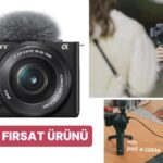 Sony Alpha ZV-E10L Kamera İndirimli Fiyatla Amazon’da!