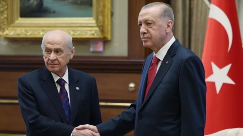 Erdoğan ve Bahçeli Beştepe’de Buluşuyor