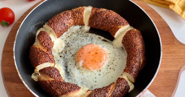 Yumurtalı Simit: Kahvaltının Vazgeçilmezi!