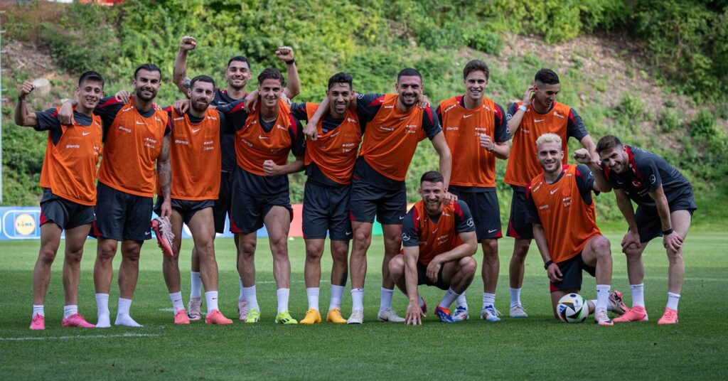 A Milli Takım Yarın Avusturya ile Maçta Hazır