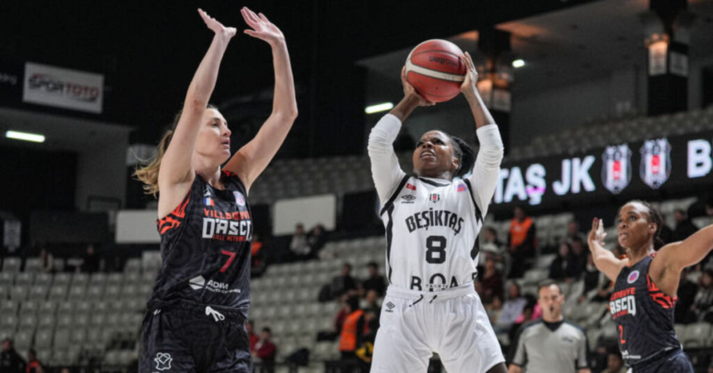 Beşiktaş, Villeneuve d’Ascq LM’ye mağlup oldu
