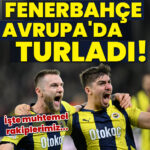 “Fenerbahçe, Anderlecht’i Devirdi!” Fenerbahçe, Anderlecht’i 2-2 ile geçemedi