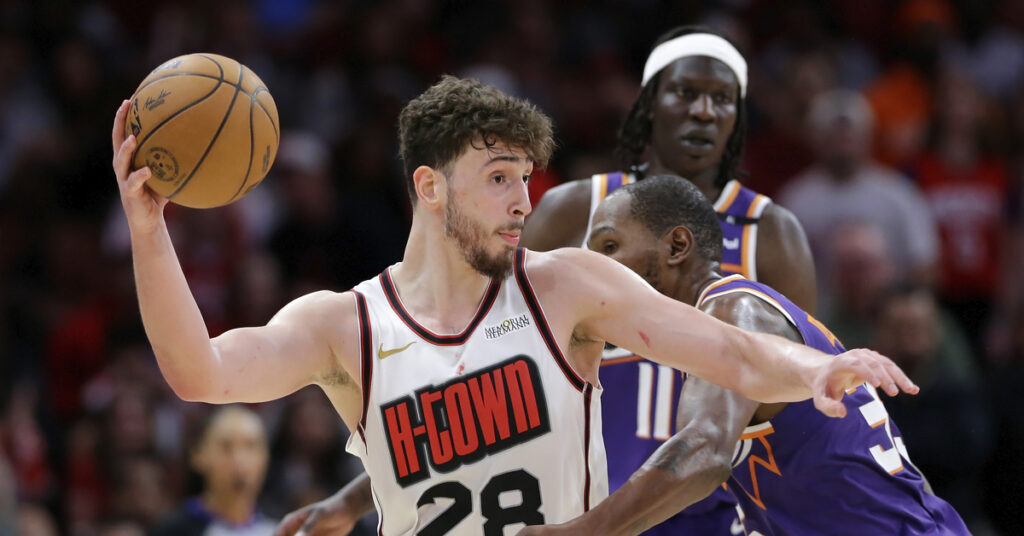 Alperen Şengün Jazz’a karşı 27 sayı attı