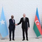 Azerbaycan Cumhurbaşkanı Aliyev Somali Cumhurbaşkanı Mahmud ile Buluştu