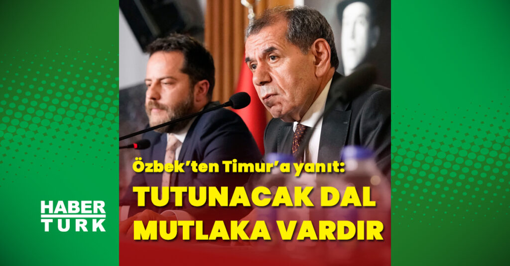 Dursun Özbek: ‘Erden Timur’un Ayrılığı ve Galatasaray’a Katkıları’