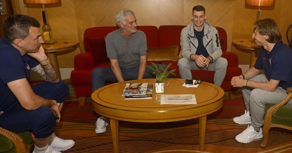 Mourinho, Hırvat Futbolcuları ile Buluştu!