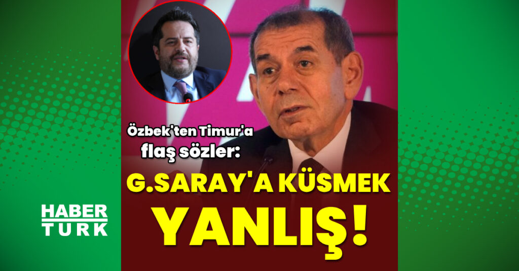 Galatasaray Başkanı Dursun Özbek’ten Flaş Açıklamalar!