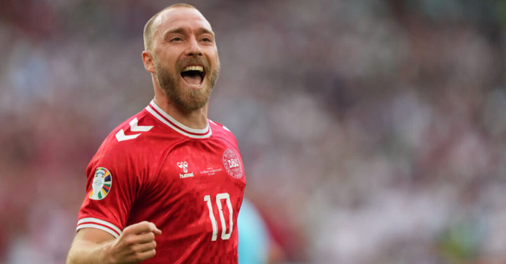 Christian Eriksen, 1110 gün sonra gol attı!