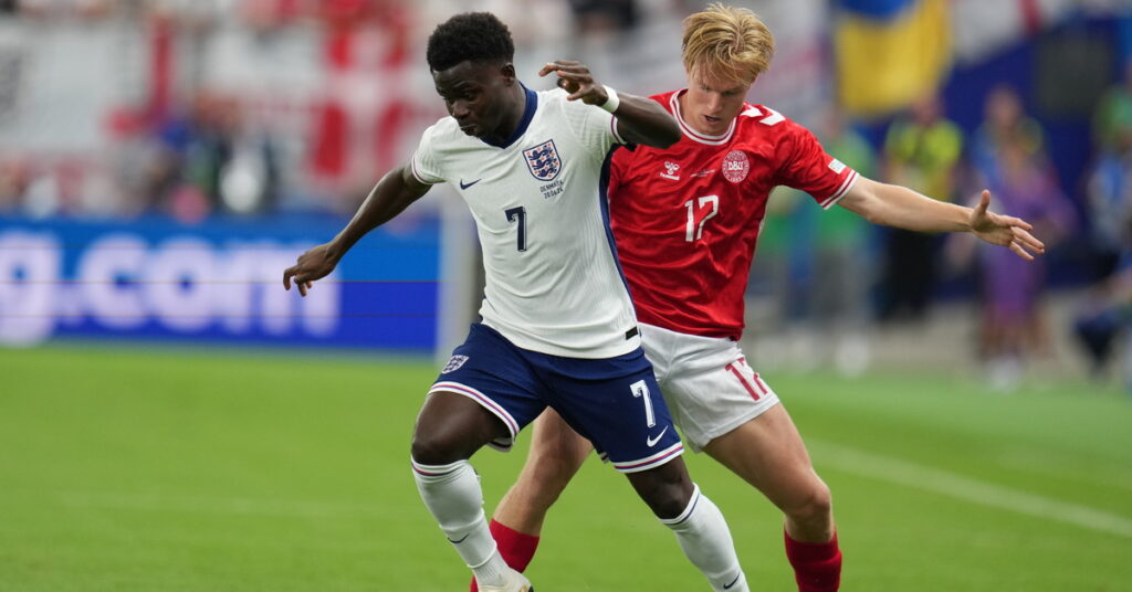 EURO 2024: Danimarka ve İngiltere Berabere!