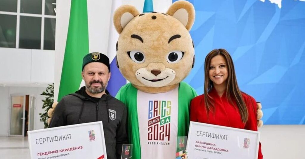 Gökdeniz Karadeniz BRICS Oyunları’nda Özel Elçi Seçildi