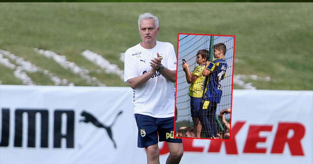 Fenerbahçe Taraftarları Mourinho’yu Coşturdu!