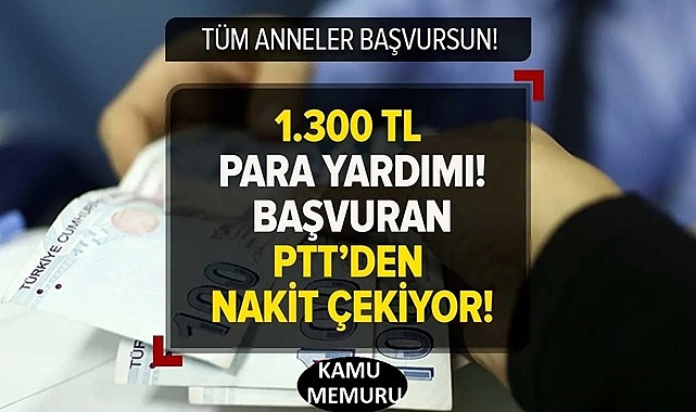 Mayıs Ayında İhtiyaç Sahibi Ailelere 1.300 TL Destek