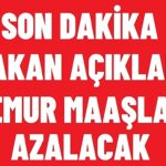 Memur Maaşlarında 345 TL’lik Azalma!