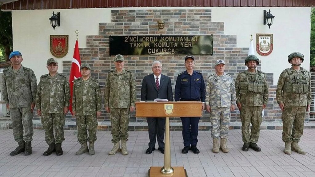 Bakan Güler’den Hudut Tugayına Bayram Ziyareti