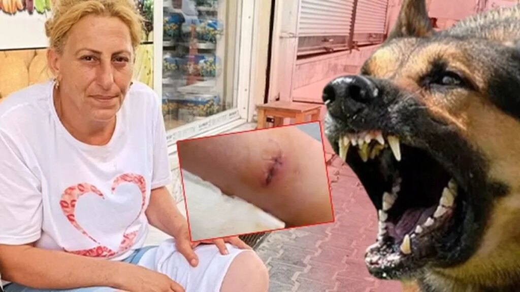HATAY’DA KÖPEK DEHŞETİ: MARKETE GİTMEK İSTERKEN HASTANELİK OLDU