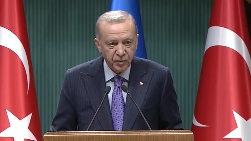 Cumhurbaşkanı Erdoğan Estonya Cumhurbaşkanı ile basın toplantısında!