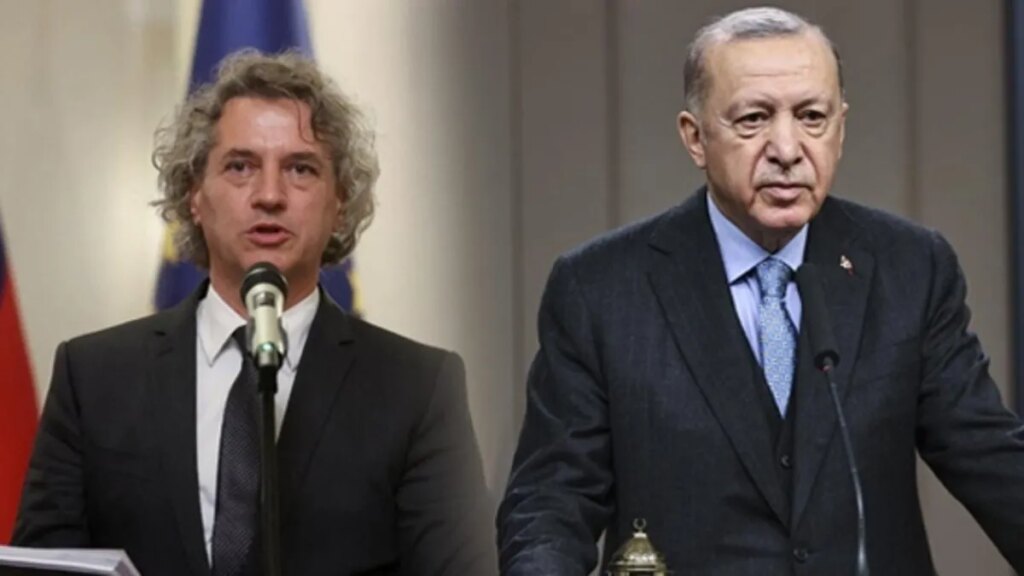 Erdoğan’dan Slovenya’ya Filistin Tebriği