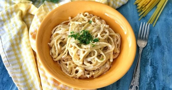 Leziz Beşamel Soslu Makarna