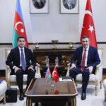 Cumhurbaşkanı Yardımcısı Yılmaz Azerbaycanlı mevkidaşıyla görüştü