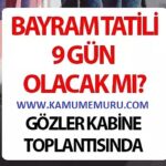 Haydi, Kabine Toplantısına! Gündemde Neler Var?
