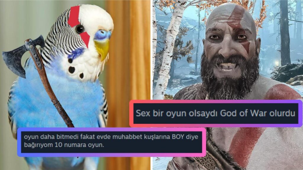 God of War’un En Komik Steam Yorumları! 😄