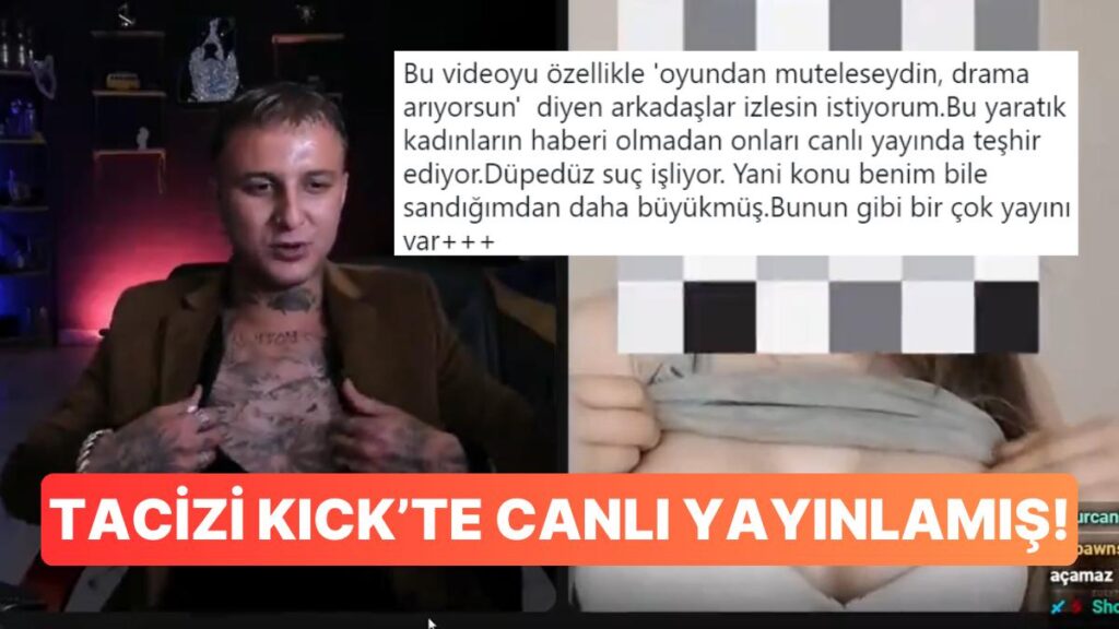 Yayıncı, Oyunda Tacize Uğrayan ve Görüntüleri Paylaşan Takım Arkadaşını Şikayet Etti!