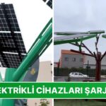Valencia’da Güneş Panelli Elektrik Direkleri!