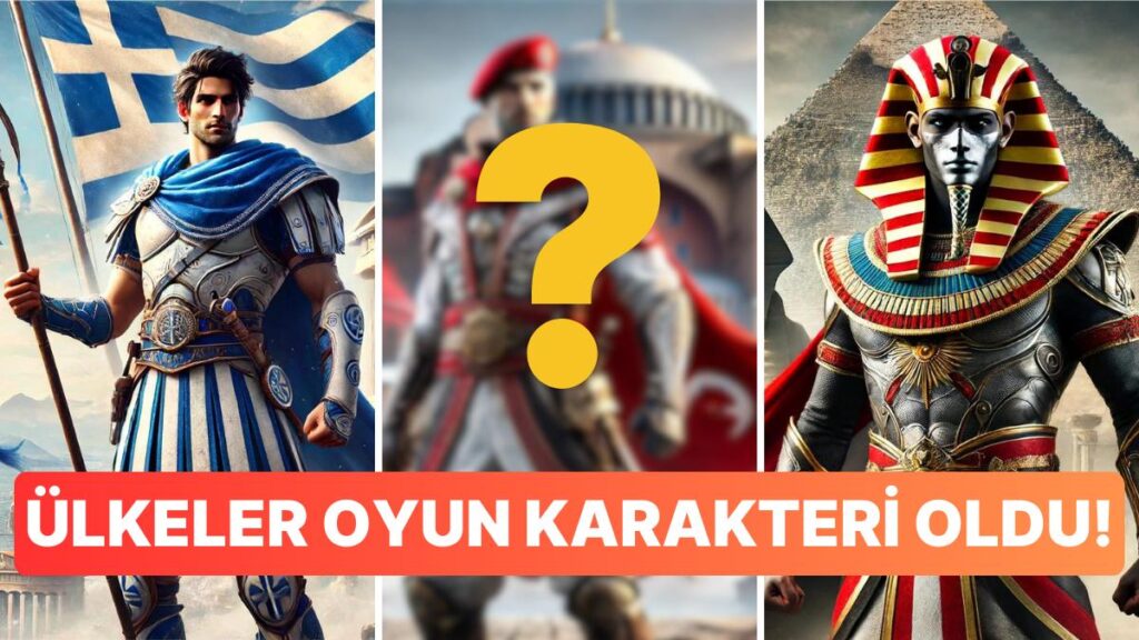 Ülkeleri Oyun Karakteri Yapsak! İşte Görsel Şölen