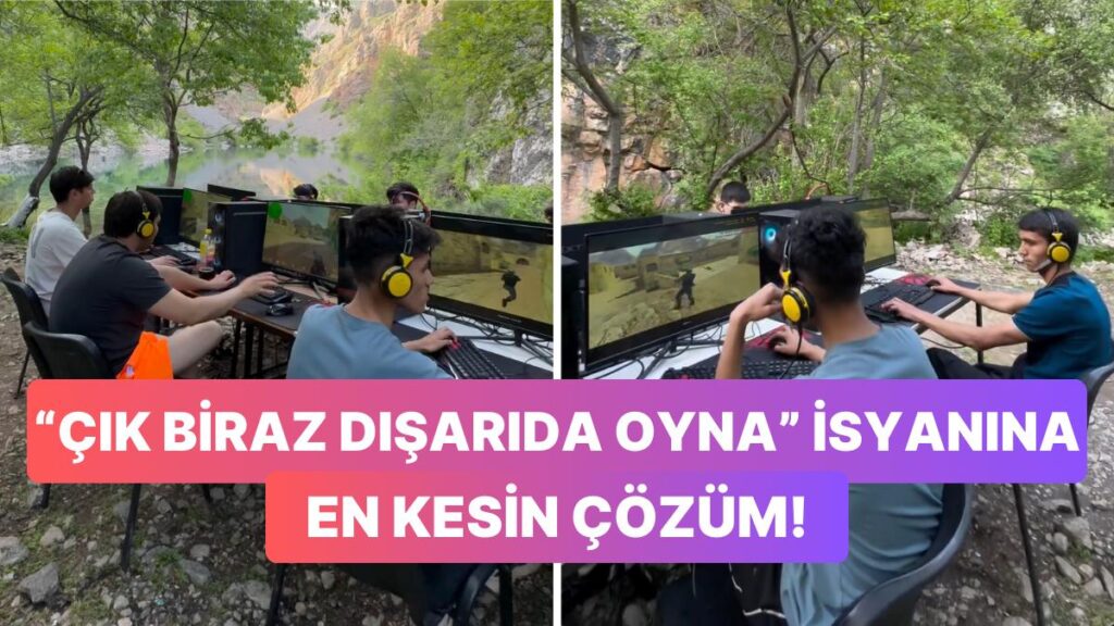 Özbekistan’da Göl Kıyısında CS 1.6 Keyfi!