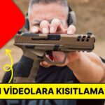 YouTube, ateşli silah videolarına sınırlama getiriyor!