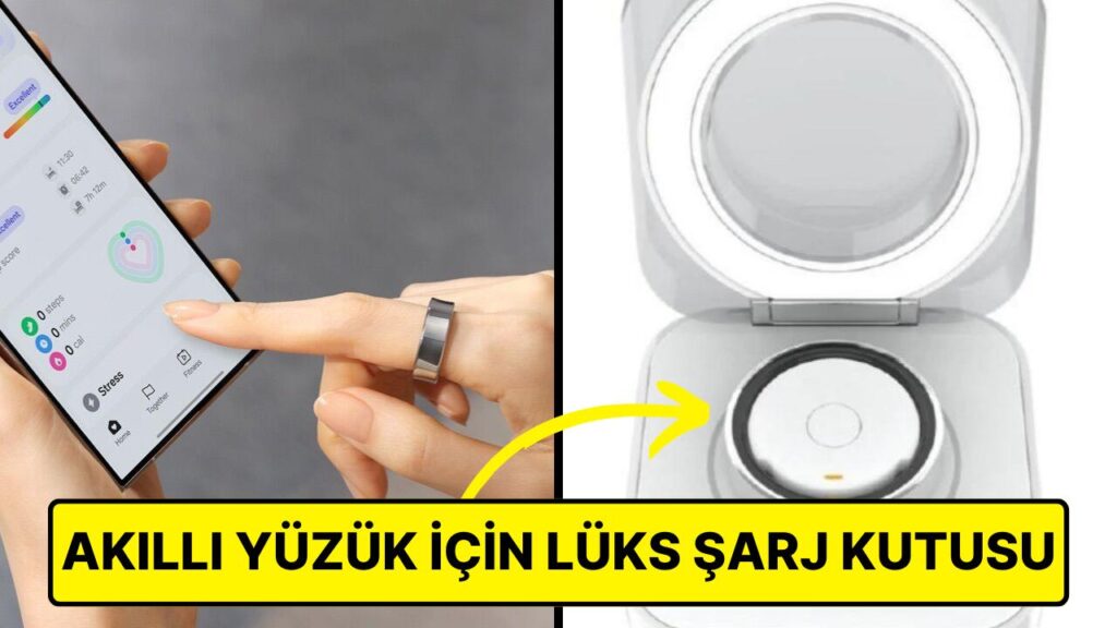Samsung’dan Şaşırtıcı Yüzük: Galaxy Ring’in Şarj Kutusu Ortaya Çıktı!