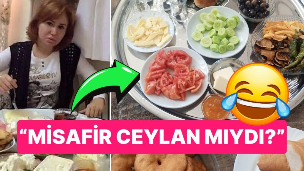 Mizahşörlerden eğlenceli misafir kahvaltısı paylaşımları
