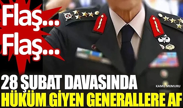 28 Şubat Sanıklarına Tahliye Kararı verildi!