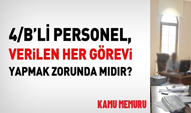 Sözleşmeli Personelde Görev Dışı Görevlendirme Koşulları