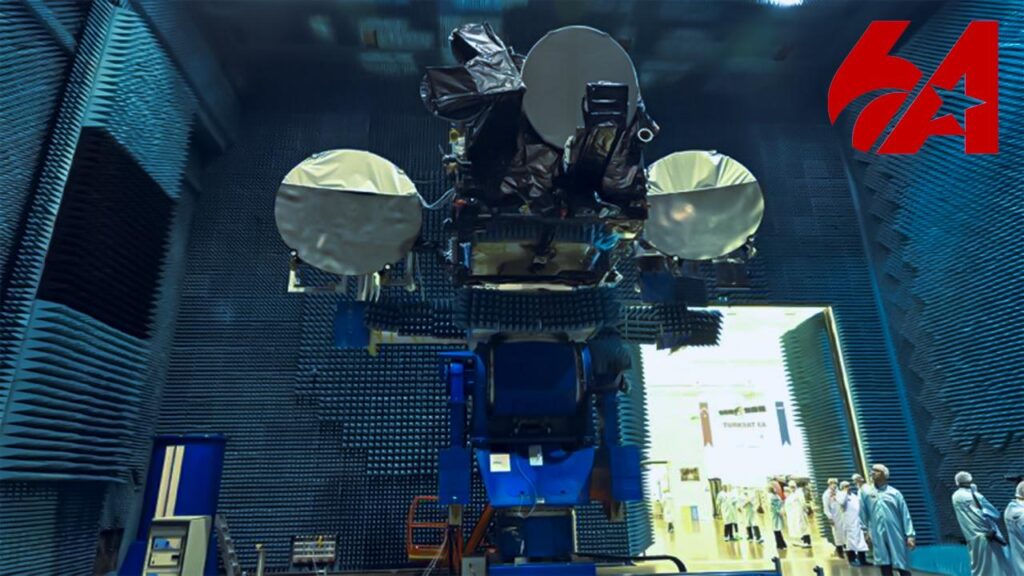 Türksat 6A’nın Güneş Panellerinden Güç Alması