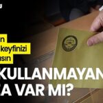 Oy Kullanmayana Para Cezası Geliyor!