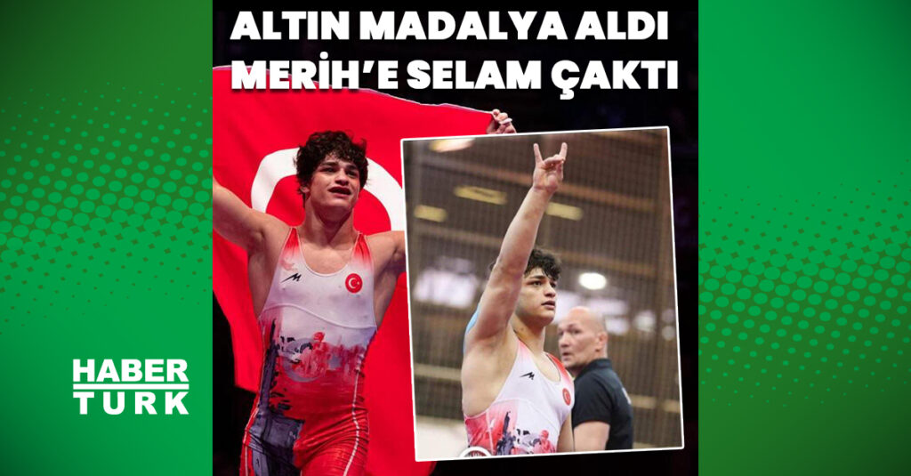 Samsunlu Güreşçi Alperen Berber Avrupa Şampiyonu!