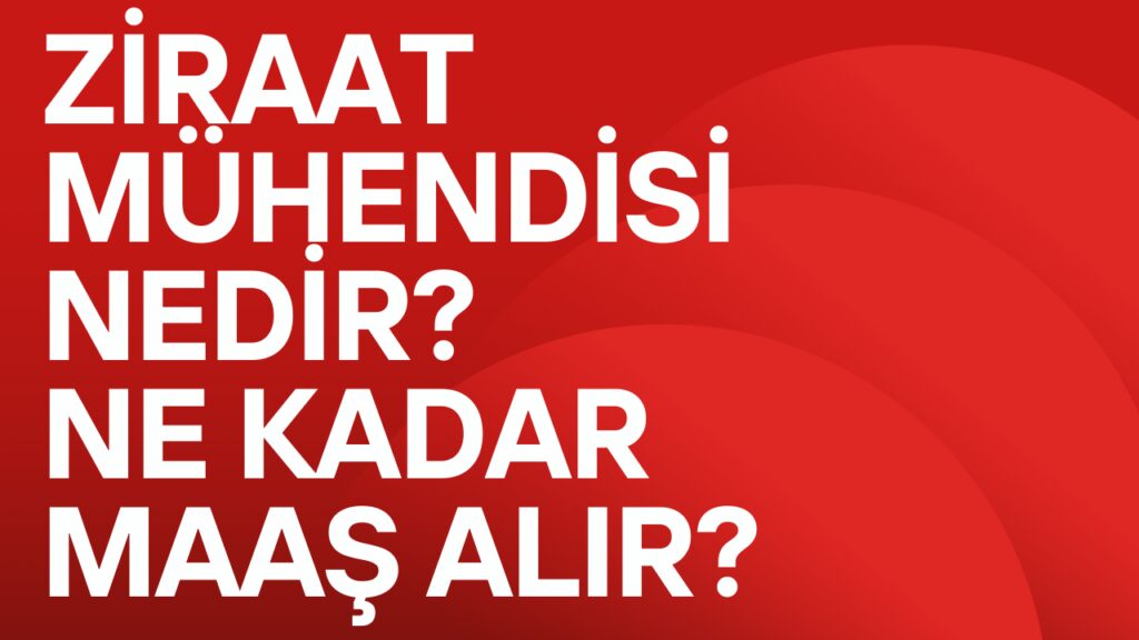 Ziraat Mühendisleri: Tarımı Planlayan Eğitimliler