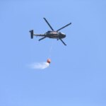 Kahramanmaraş’ta makilik alana sıçrayan yangın kontrol altına alındı