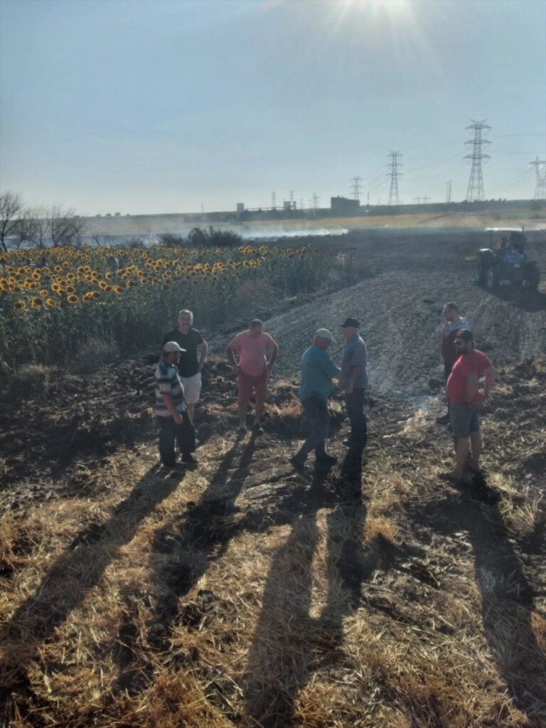 Kırklareli’nde Anız Yangını: 80 Dekarlık Zarar!