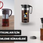 Sıcak Yaz Günlerinde Serinletici Soğuk Kahve Sürahileri!