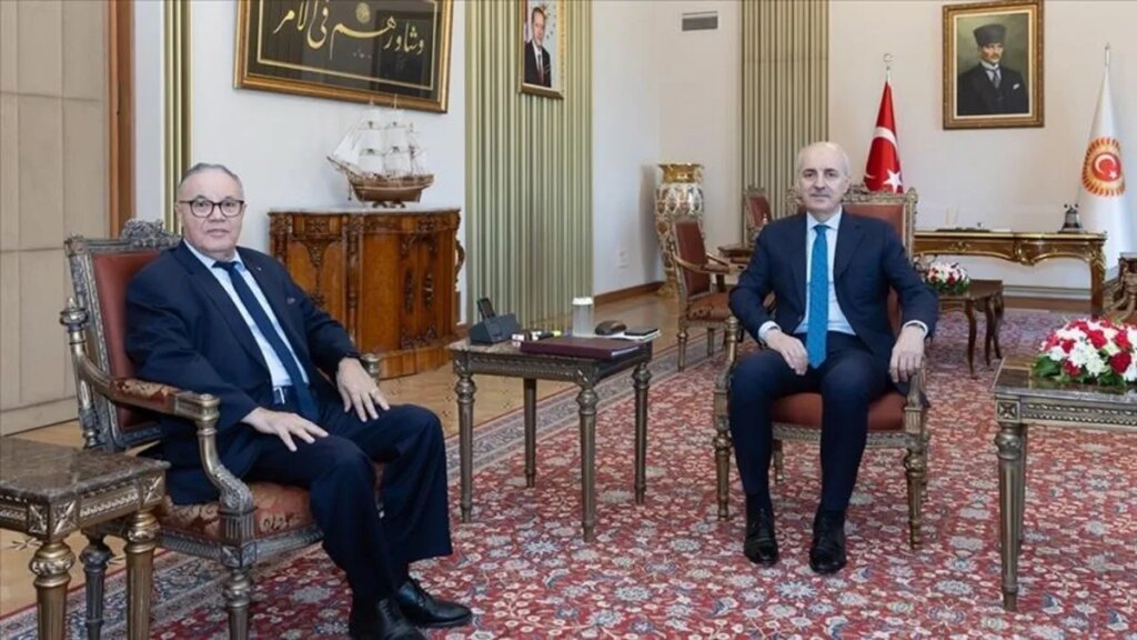 TBMM Başkanı Kurtulmuş, Cezayir Büyükelçisini Kabul Etti!