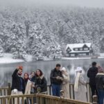 Gölcük’te Kar Yağışı Etkili oldu