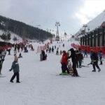 Palandöken Kayak Merkezi’nde Hafta Sonu Yoğunluğu!