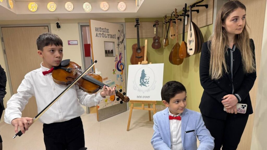 Çocuklar İçin Müzik Projesi Başladı