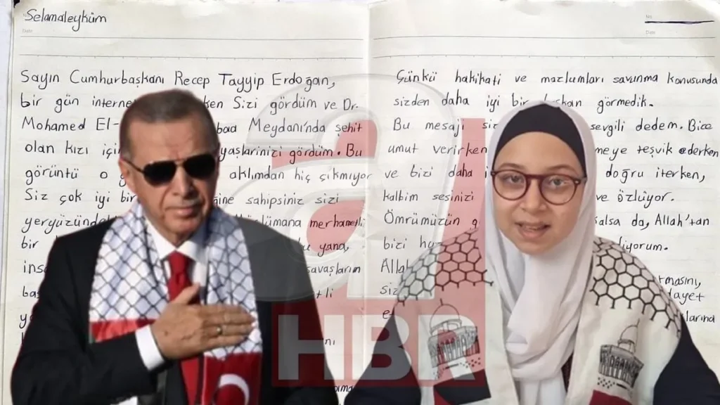 12 Yaşındaki Gazzeli Çocuktan Başkan Erdoğan’a Türkçe Mektup: Mazlumları Savunan Sizden Daha İyi Başkan Görmedik!