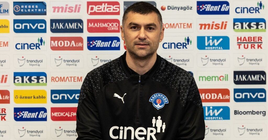 Kasımpaşa, Burak Yılmaz’ı Teknik Direktör olarak açıkladı