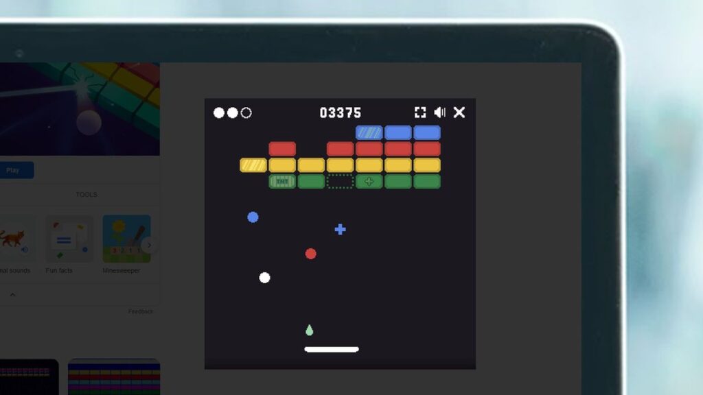 Google’dan Yeni Bir Easter Egg Oyunu: Block Breaker!
